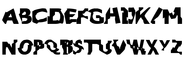 ARTPOP Font LOWERCASE