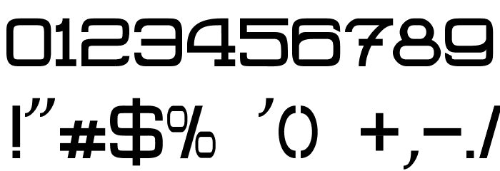ARTURRegular Font OTHER CHARS
