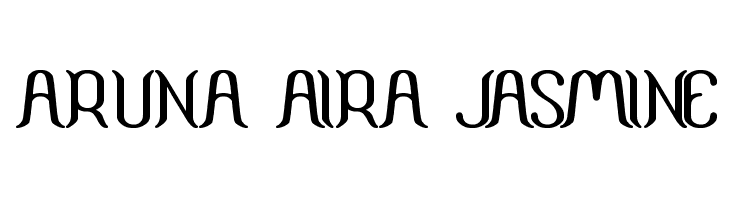 ARUNA AIRA JASMINE  नि: शुल्क फ़ॉन्ट्स डाउनलोड