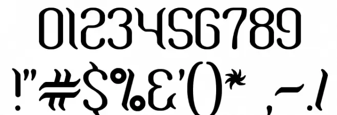 ARUNA AIRA JASMINE Schriftart Anderer Schreiben