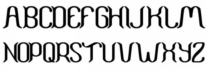 ARUNA AIRA JASMINE Schriftart Groß