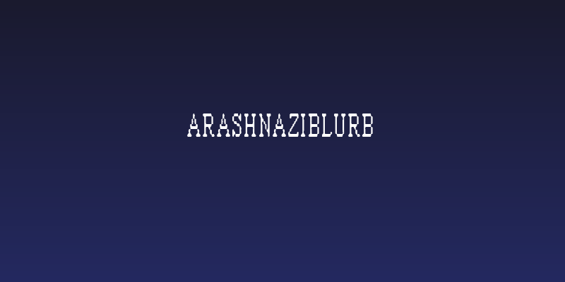 ARashNaziBlurb Social Header