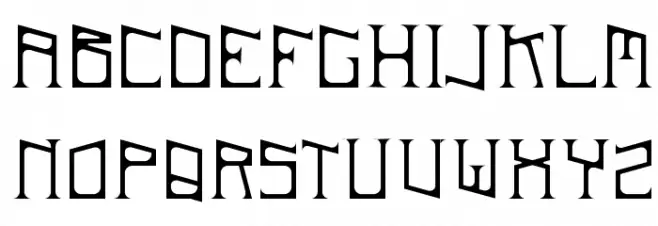 ArDeck Regular Шрифта ВЕРХНИЙ