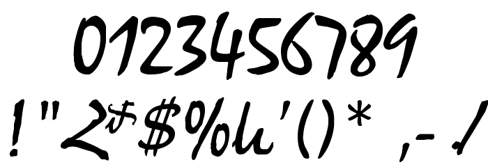 ArTarumianAnpuit Font OTHER CHARS