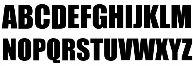 ArTarumianBakhum Font UPPERCASE