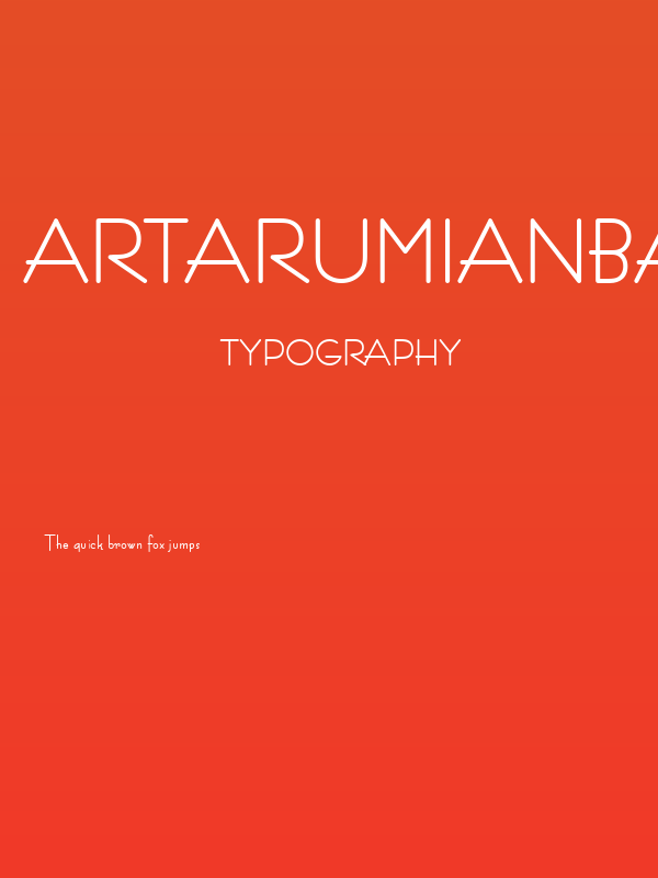 ArTarumianBarak Bold Poster