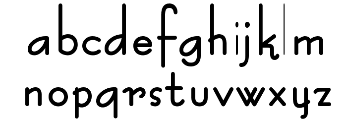 ArTarumianBarak Bold Font LOWERCASE