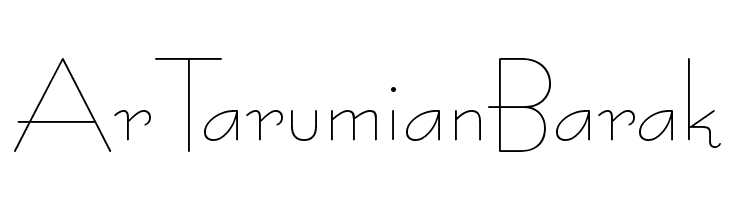 ArTarumianBarak Font