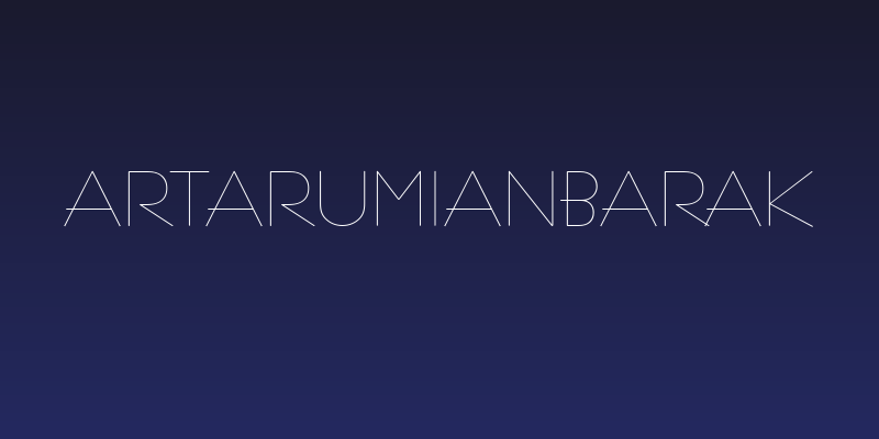 ArTarumianBarak Social Header