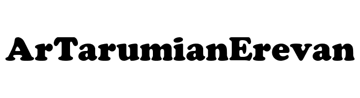 ArTarumianErevan Font