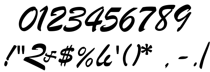 ArTarumianGovazd Italic Font OTHER CHARS