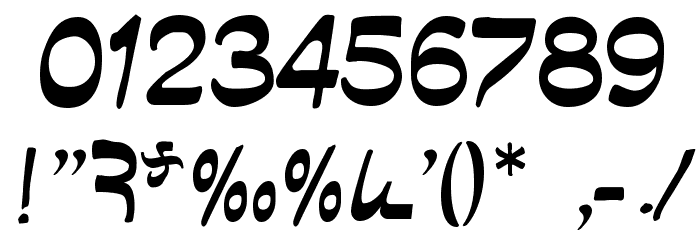 ArTarumianGrig Font OTHER CHARS