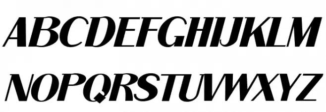 ArTarumianGrqiNor Bold Italik خط أحرف كبيرة