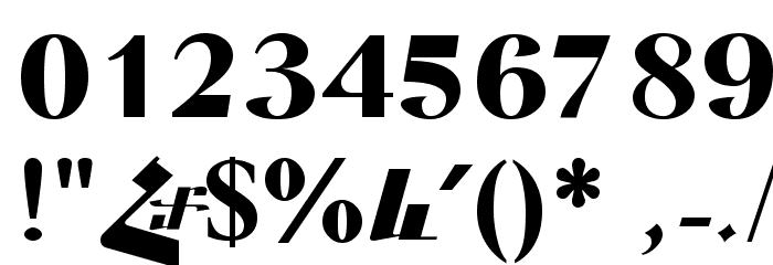 ArTarumianGrqiNor Bold Font OTHER CHARS