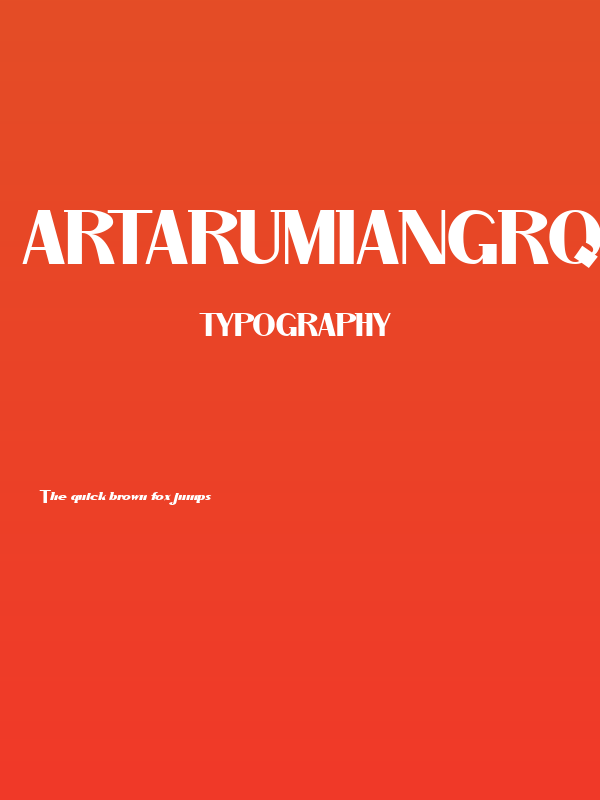 ArTarumianGrqiNor  Bold Poster