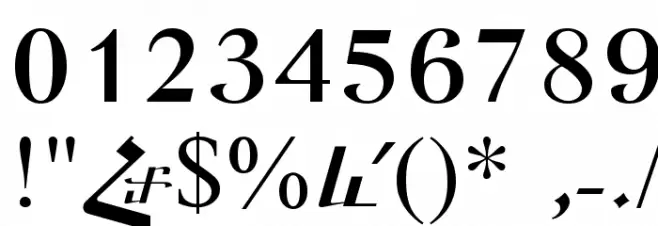 ArTarumianGrqiNor Font OTHER CHARS