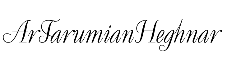 ArTarumianHeghnar Font
