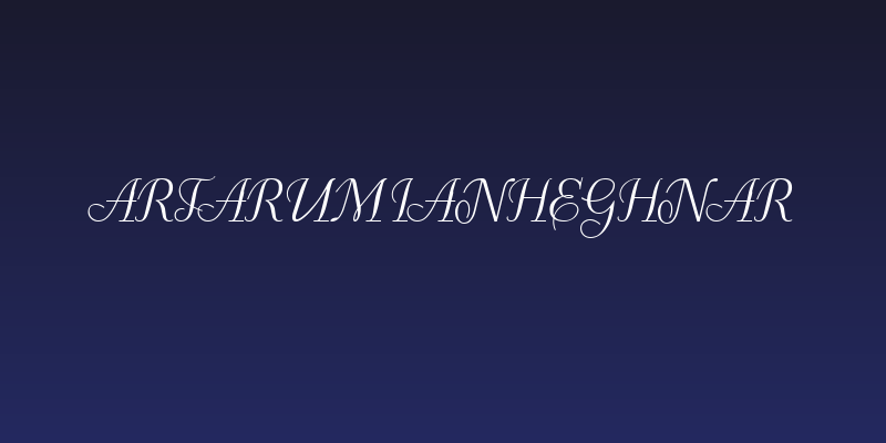 ArTarumianHeghnar Social Header