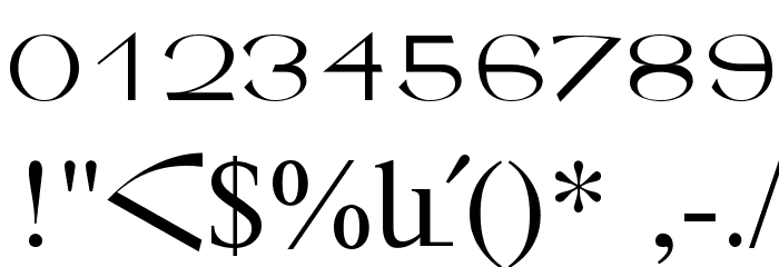 ArTarumianIshxan Font OTHER CHARS