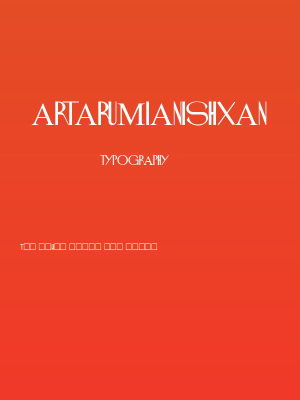 ArTarumianIshxan Poster