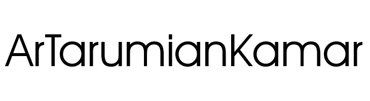 ArTarumianKamar Font