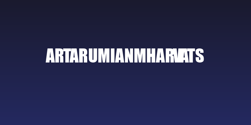 ArTarumianMHarvats Social Header