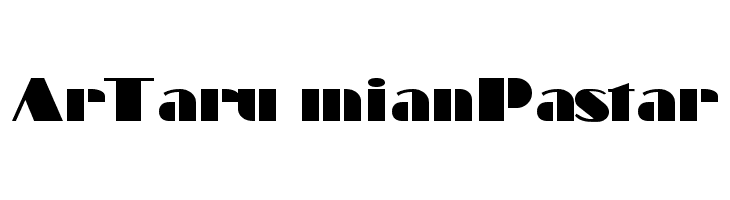ArTarumianPastar Font