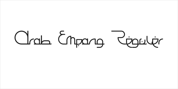 Arab Empang Reguler Logo