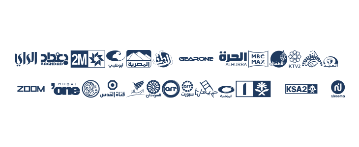 Arab TV logos Lowercase