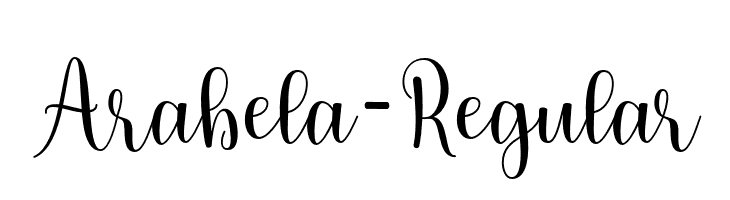 Arabela-Regular  Free Fonts Download
