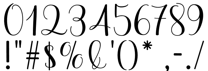 Arabela-Regular Font OTHER CHARS