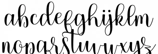 Arabela-Regular Font LOWERCASE