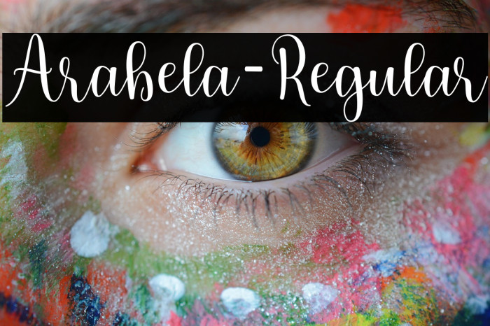 Arabela-Regular Example 2