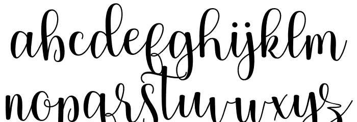 Arabela-Regular Font LOWERCASE