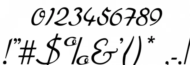 Arabella Font OTHER CHARS