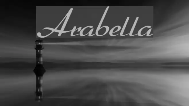 Arabella Font examples