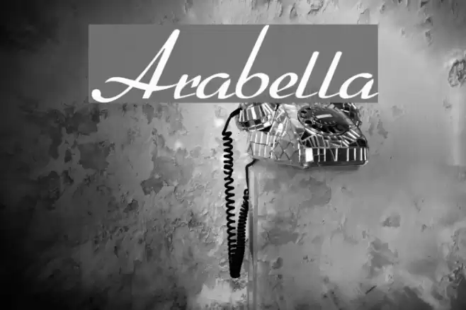 Arabella Font examples