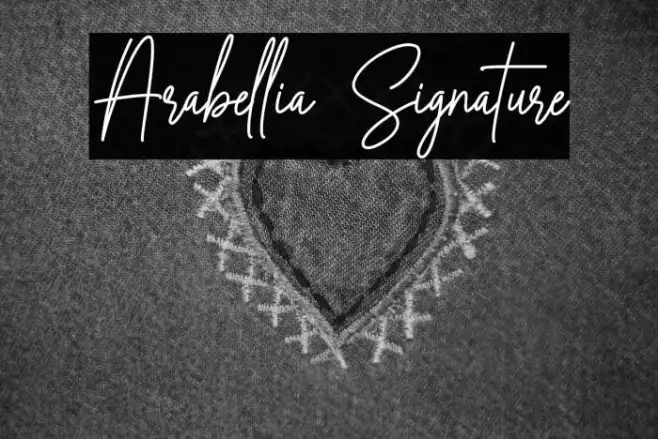 Arabellia Signature Example 1