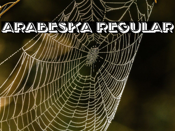 Arabeska Regular Example 2