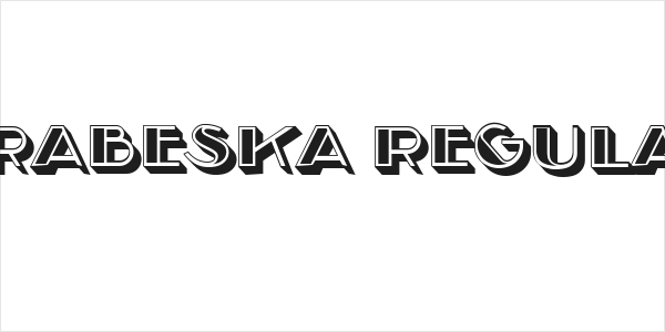 Arabeska Regular Logo