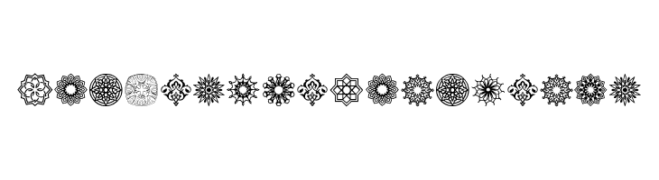 Arabesque Ornaments  Fuentes Gratis Descargar