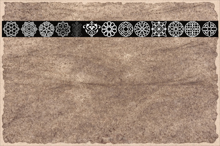 Arabesque Ornaments Font examples