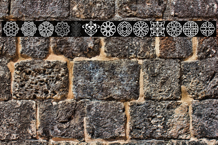 Arabesque Ornaments Font examples
