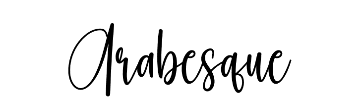 Arabesque  baixar fontes gratis