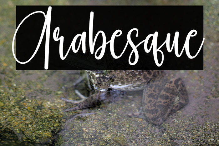 Arabesque Example 3