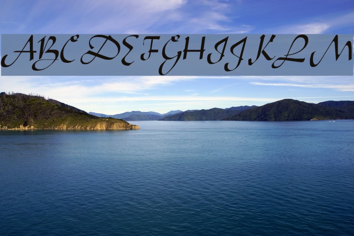 Arabian Regular Font examples