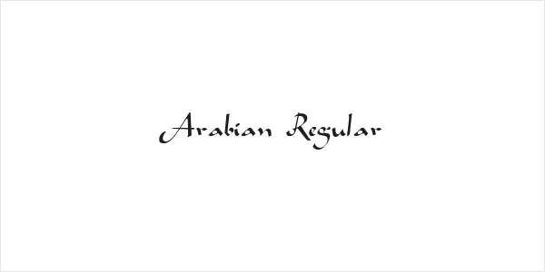 Arabian Regular Logo