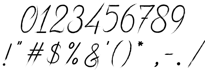ArabianScript Font OTHER CHARS