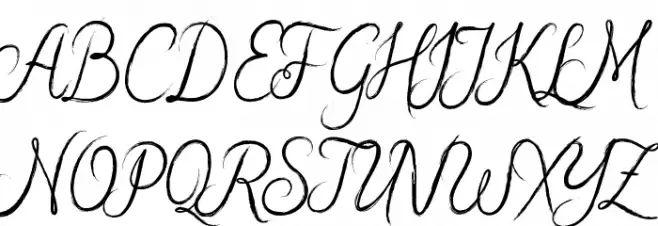 ArabianScript Schriftart Groß