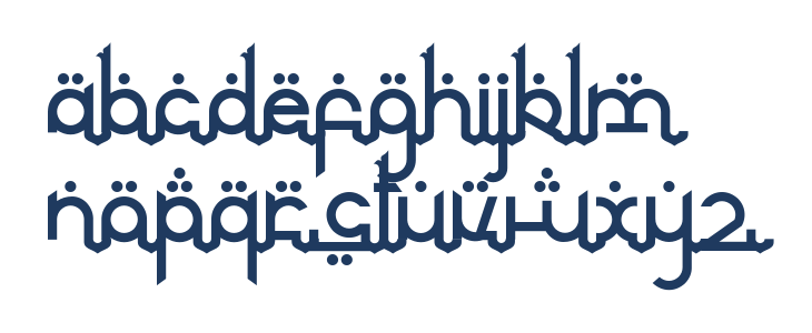 Arabian Lowercase